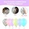 Pastel Balloons, Multicolor Macaron Balloons Latex Party Balloons, Baby Pink Blue Balloons Purple Yellow and Teal Balloons Rainbow Confetti Balloons for Kids Pastel Birthday Easter Party Baby Shower